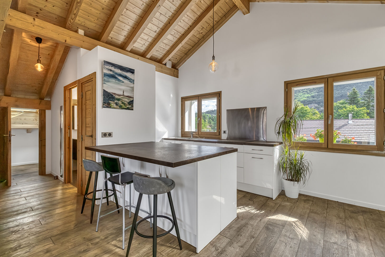 Photo ANNECY LE VIEUX (Albigny / Petit Port) - Appartement esprit loft image 2/6