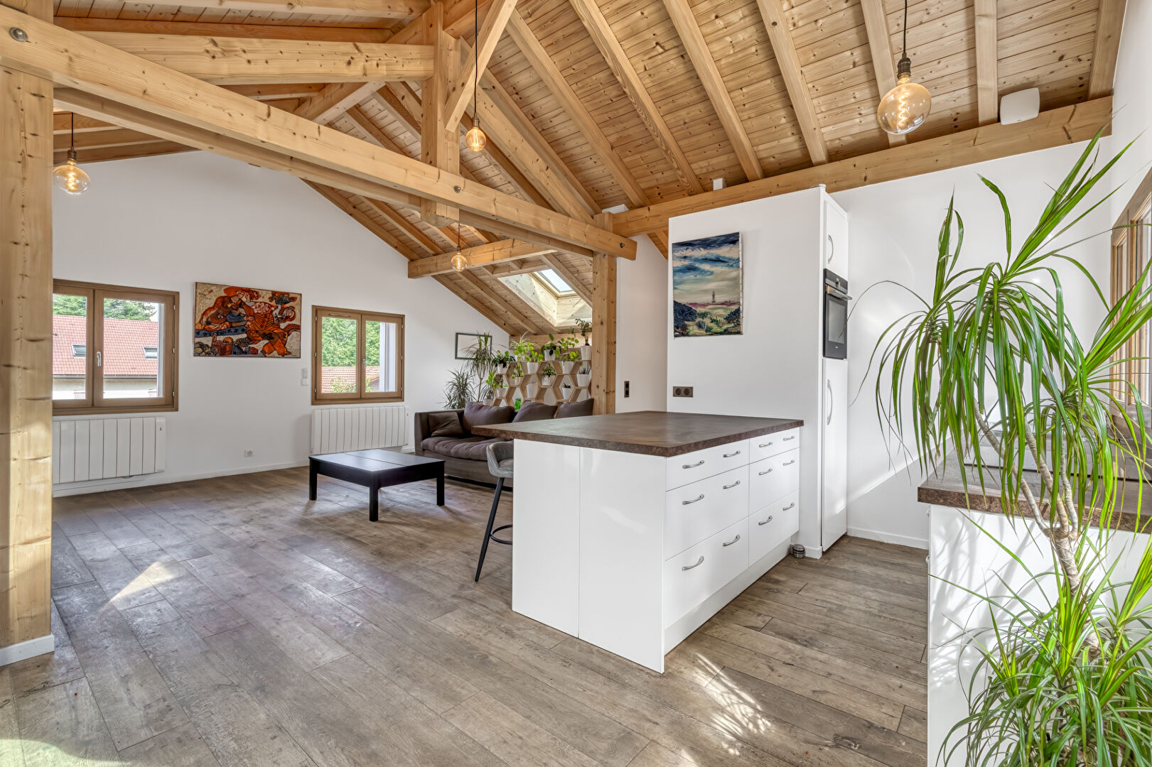 Photo ANNECY LE VIEUX (Albigny / Petit Port) - Appartement esprit loft image 3/6