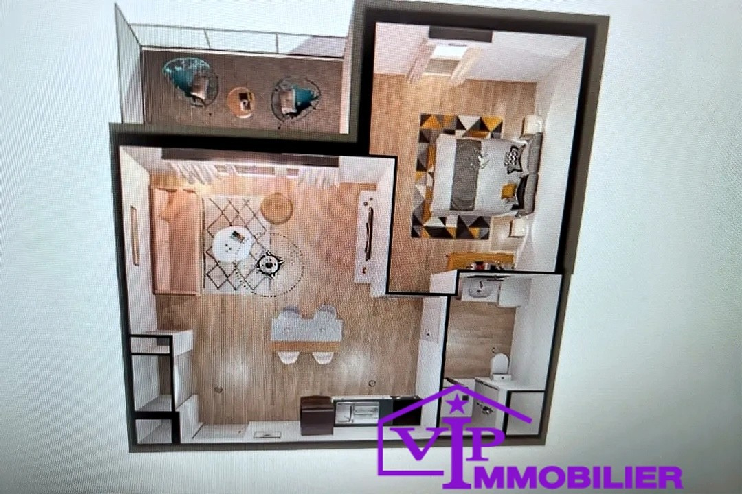 Photo Appartement Sotteville Les Rouen 2 pièce(s) 40.95 m2 image 4/4