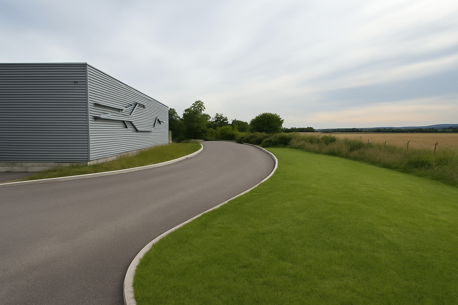 Photo Entrepôt neuf de 268 m² avec terrain d'environ 800 m² Aéroport Valence Chabeuil image 2/3