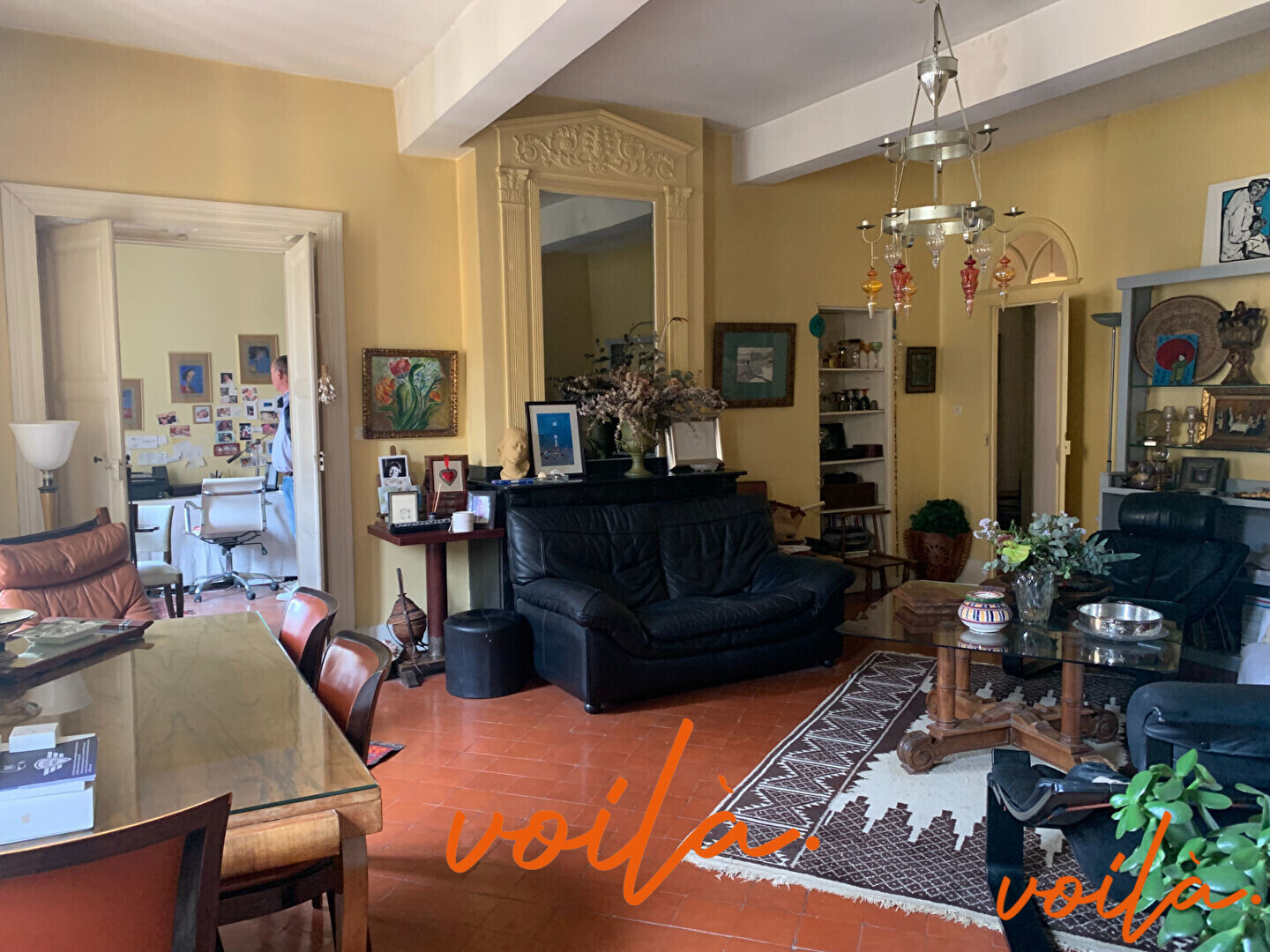 CARCASSONNE Coeur Bastide  – Appartement 103 m² – 2 chambres – à rénover