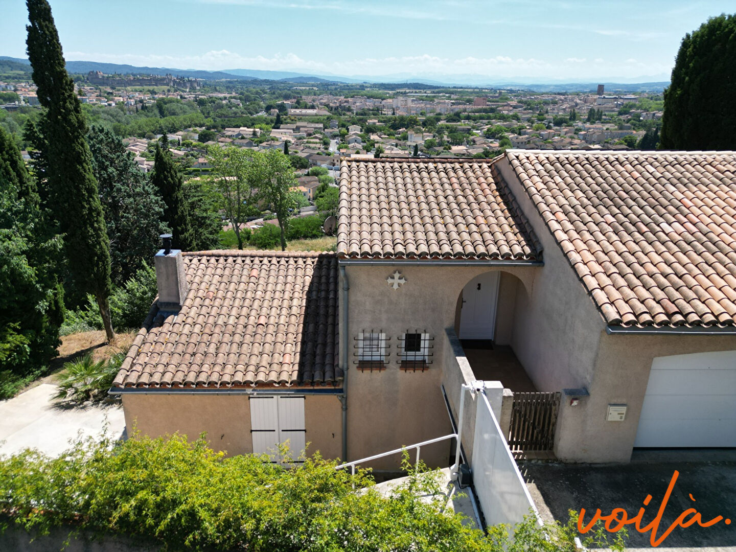 REF – COLORIS – Carcassonne VUE CITE – maison 130 m2 hab – garage – 4 ch – jardin