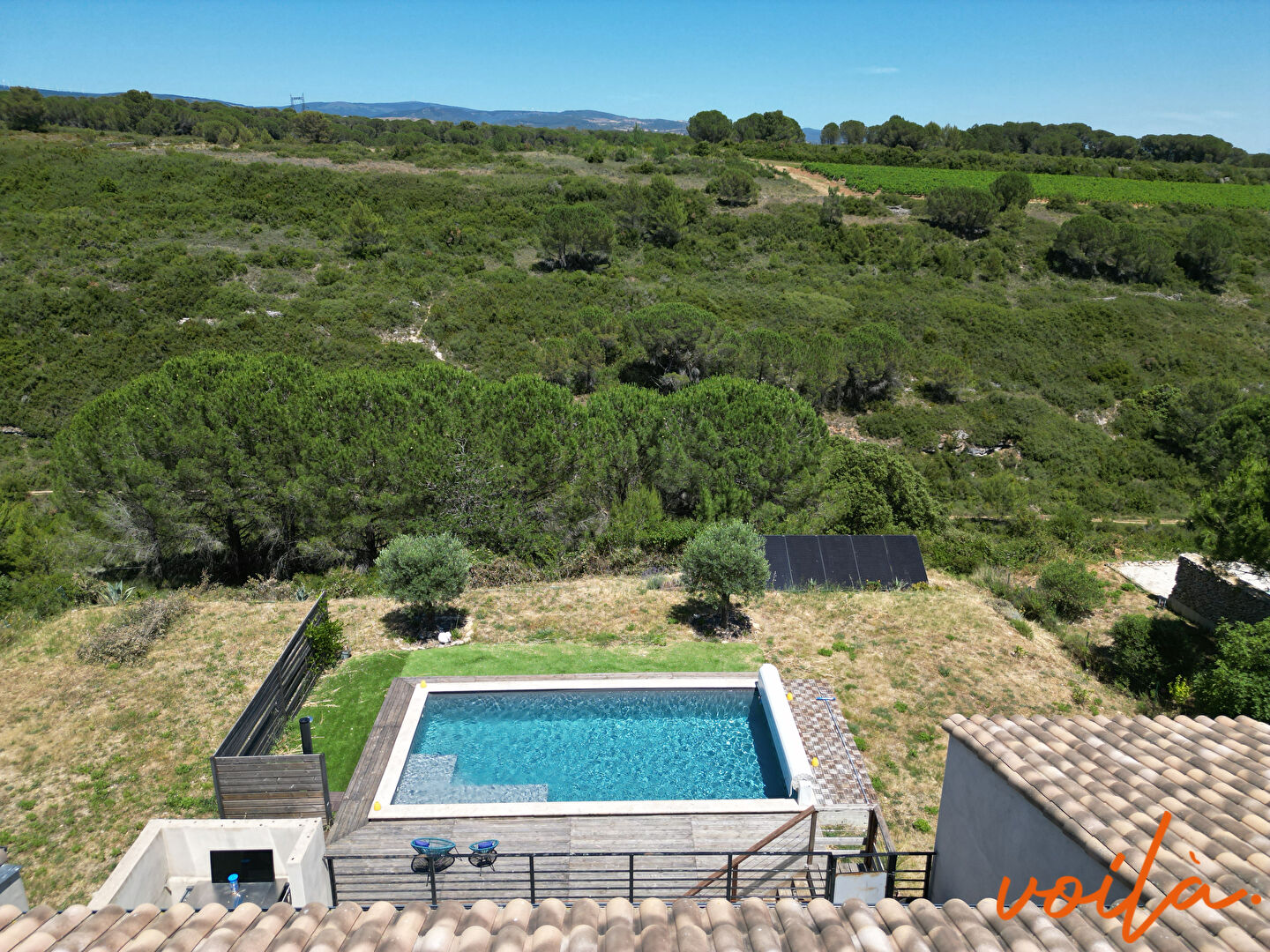 REF – OCCITANE – 15min CARCASSONNE – Maison plain-pied 165m² – 3 chambres + T2 – Garage – Piscine