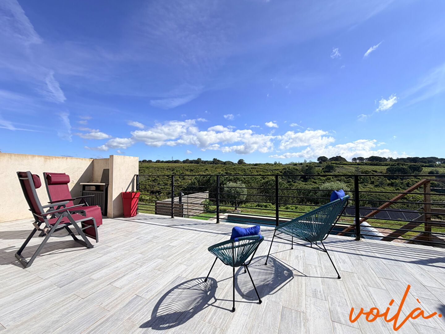 REF – OCCITANE – 15min CARCASSONNE – Maison plain-pied 165m² – 3 chambres + T2 – Garage – Piscine