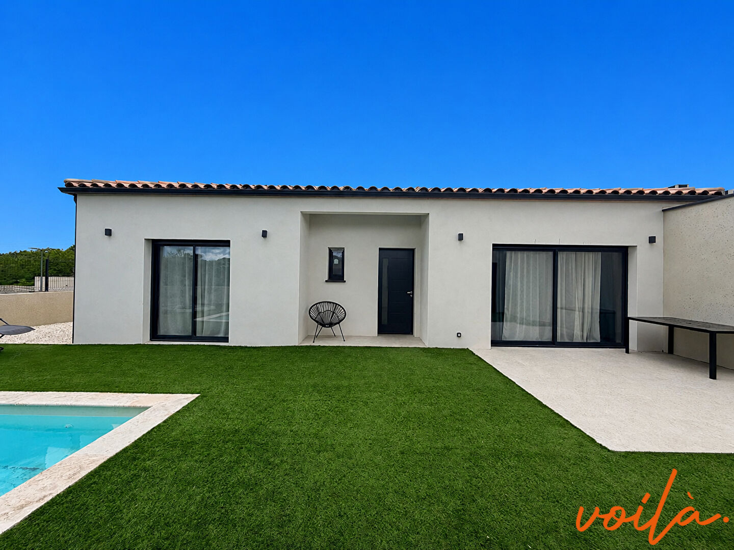 REF – WOAW – Maison 125m² – 3 chambres – Garage – Piscine