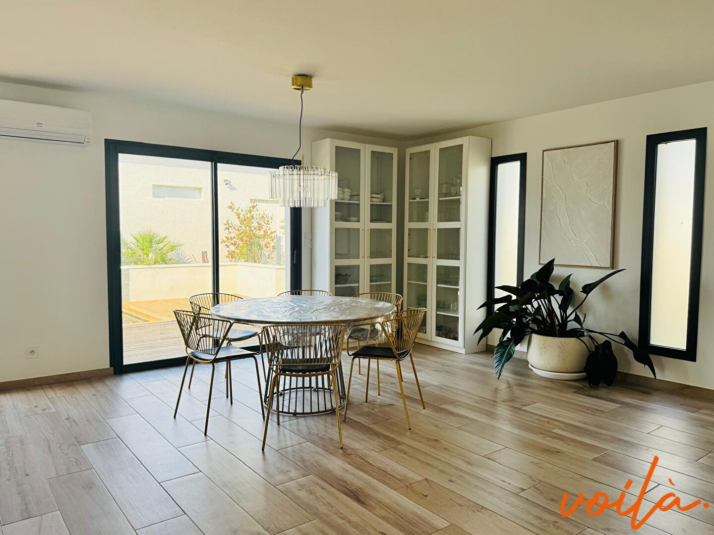 REF : YUVA – 5 MN CARCASSONNE – MAISON PLAIN PIED 3 CHAMBRES – GARAGE – PISCINE – JARDIN