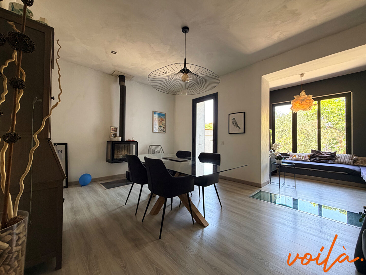 REF – CACHET – Maison 193m2 – 4 ch (poss 5) – Garage – Jardin – Piscine