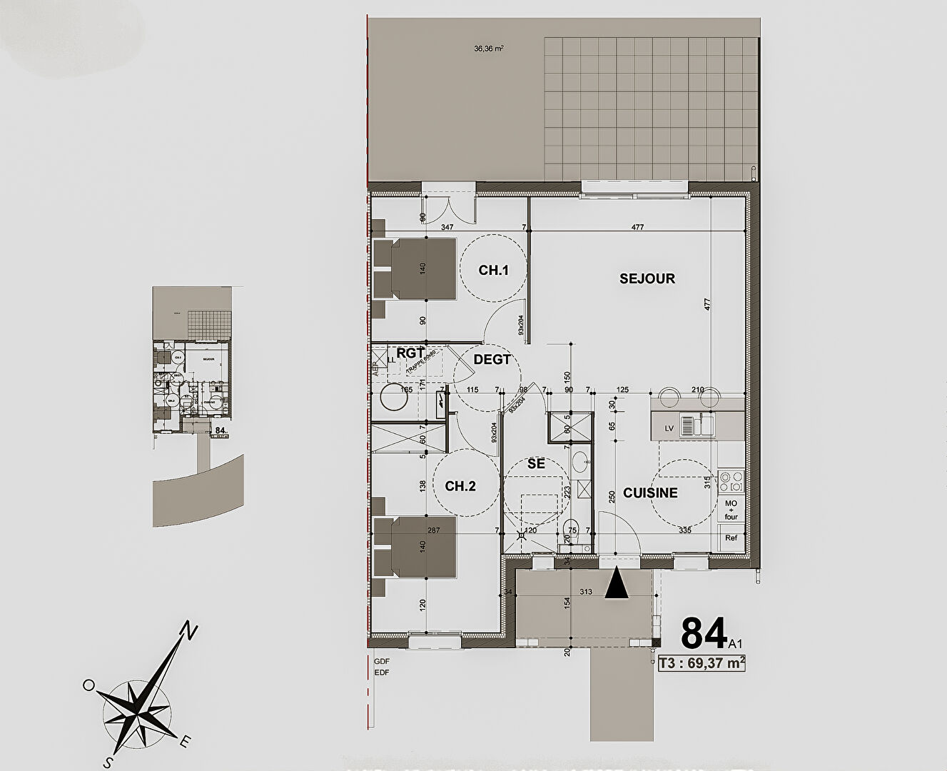 Photo Maison  de plain pied dans  un village Résidentiel sécurisé pour séniors image 4/6