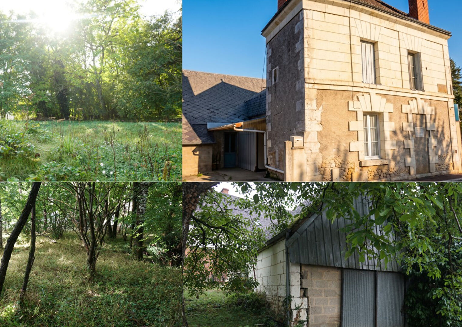Ensemble immobilier avec hangar et terrain - Idéal investisseur ou projet de rénovation