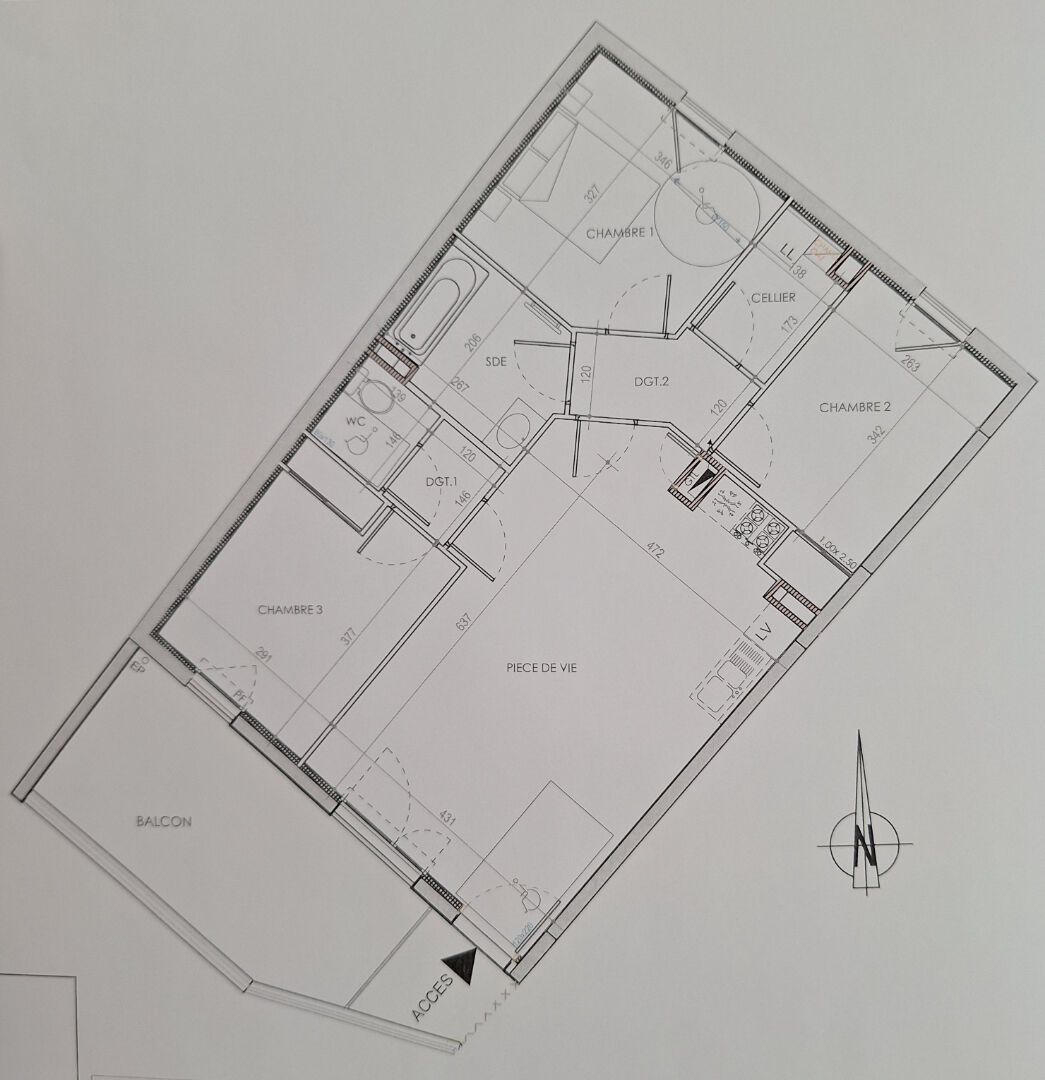 Appartement T4 Challans - photo 9