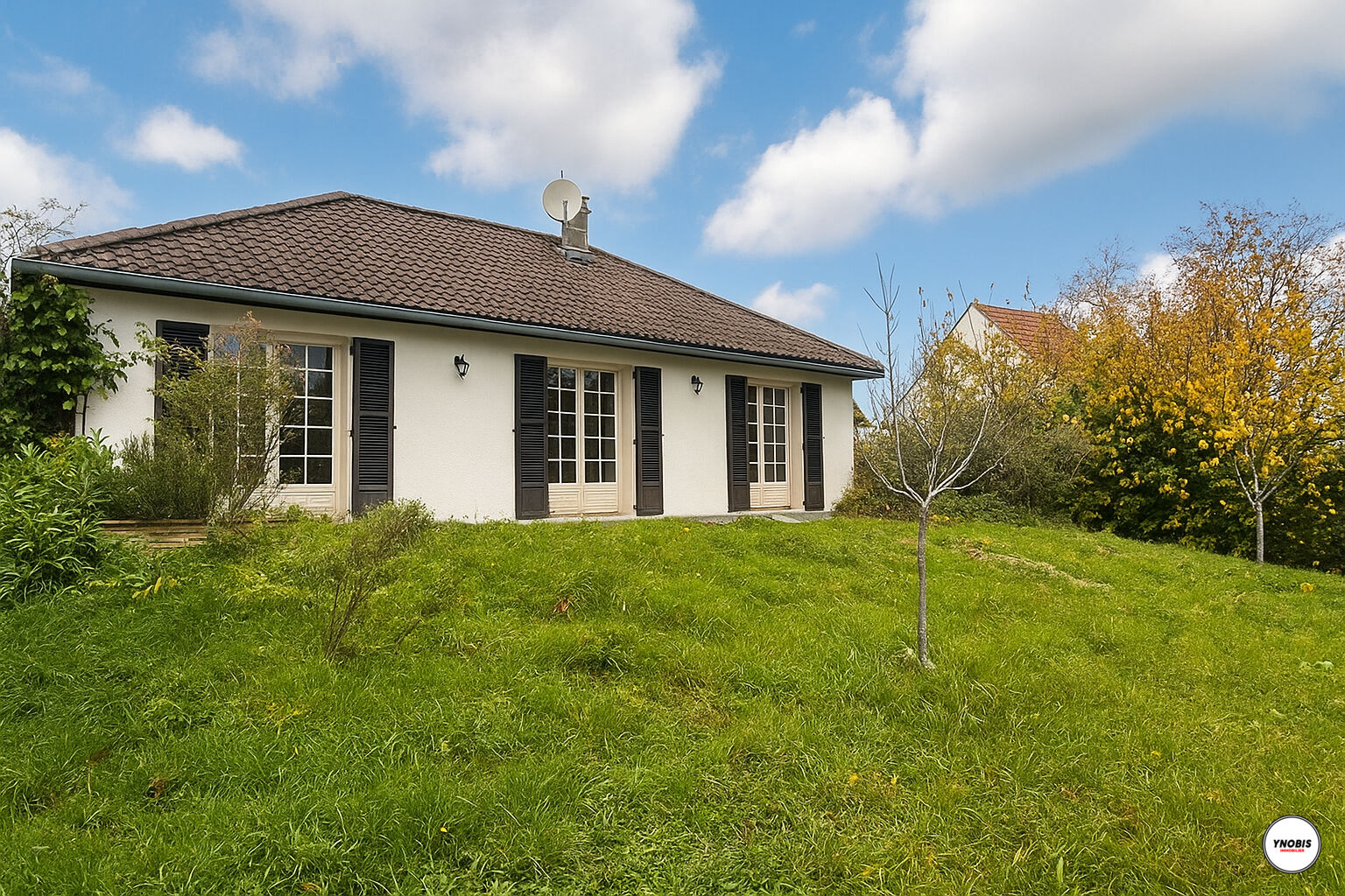 Maison Morainvilliers plain pied 3 chambres 90 m2