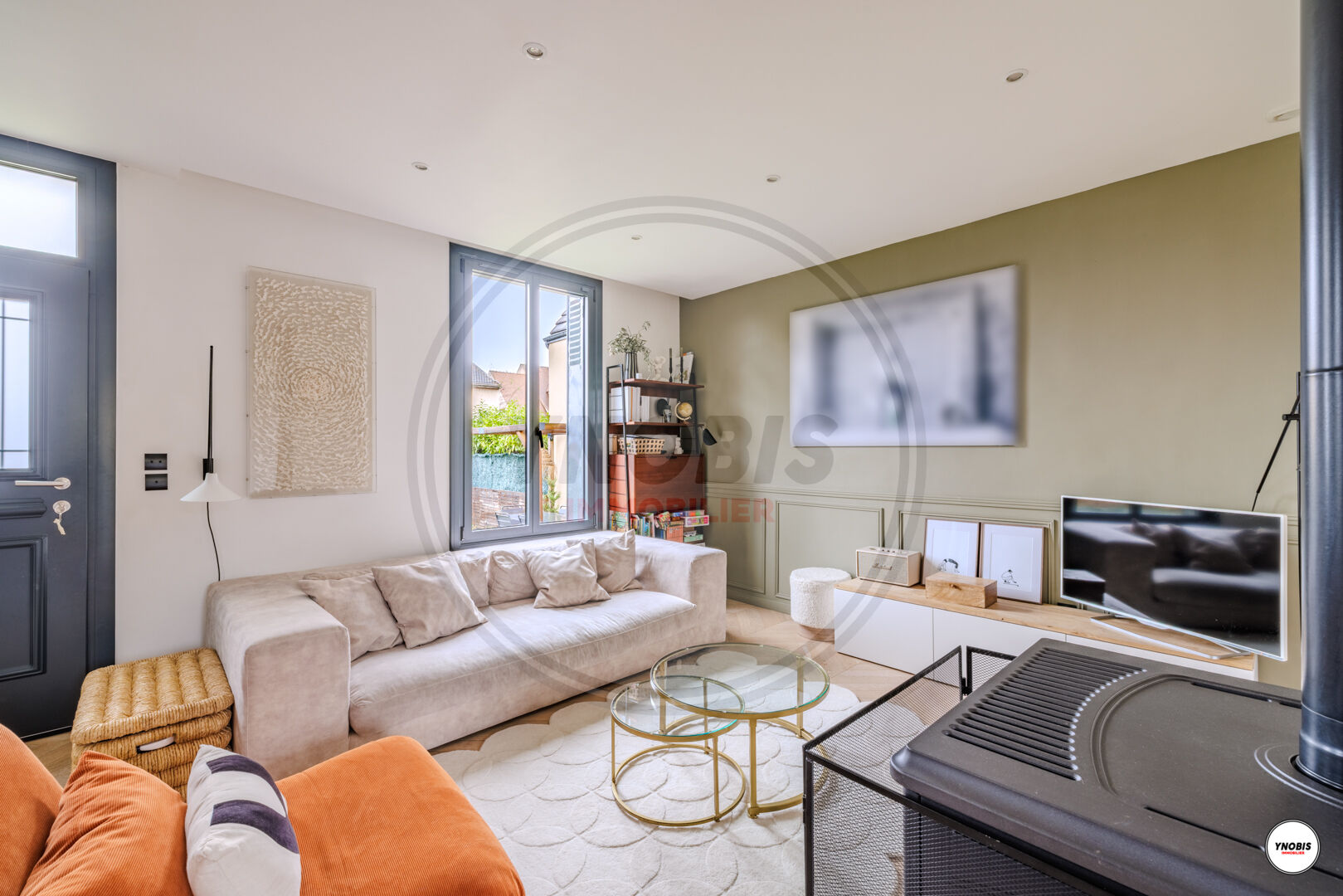 Photo Meulière Orgeval 3 chambres100 m2 - Vue Tour Eiffel et La Défense image 6/6