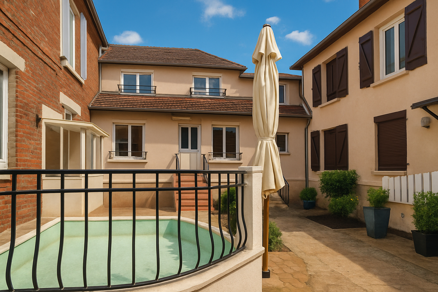 Photo MAISON MERU - 3 pièce(s) - image 1/6