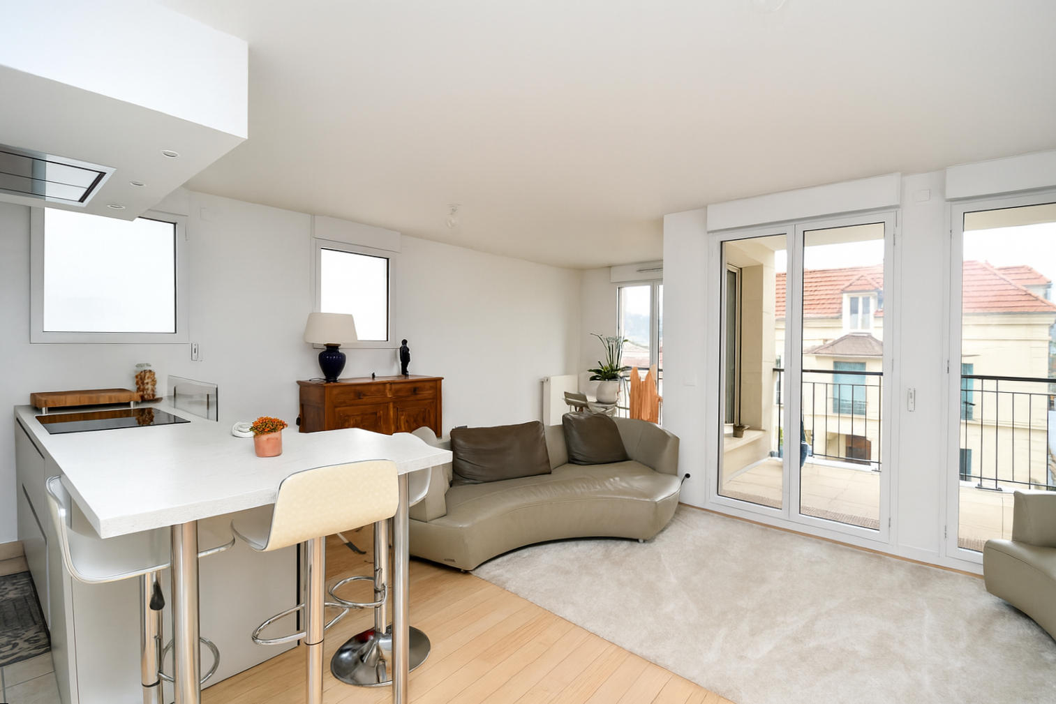 Centre ville de Croissy-sur-Seine  résidence récente 2018 Appartement  4 pièces 89.61 m2  en étage avec ascenseur