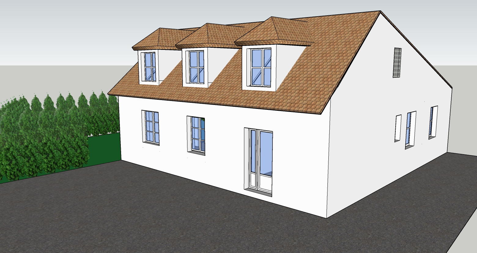Maison située à Chatou de 134 m² au sol sur 413m² de terrain
