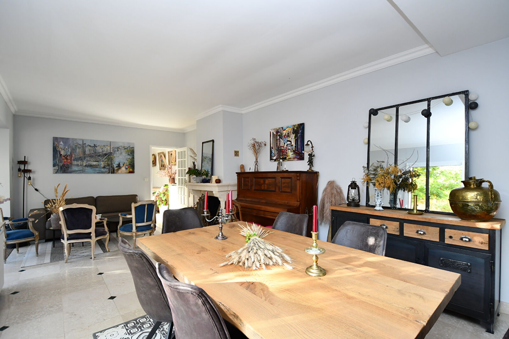 CHATOU, Maison ancienne pleine de charme de 143 m² au calme absolu, sans vis-à-vis à 12 mn RER