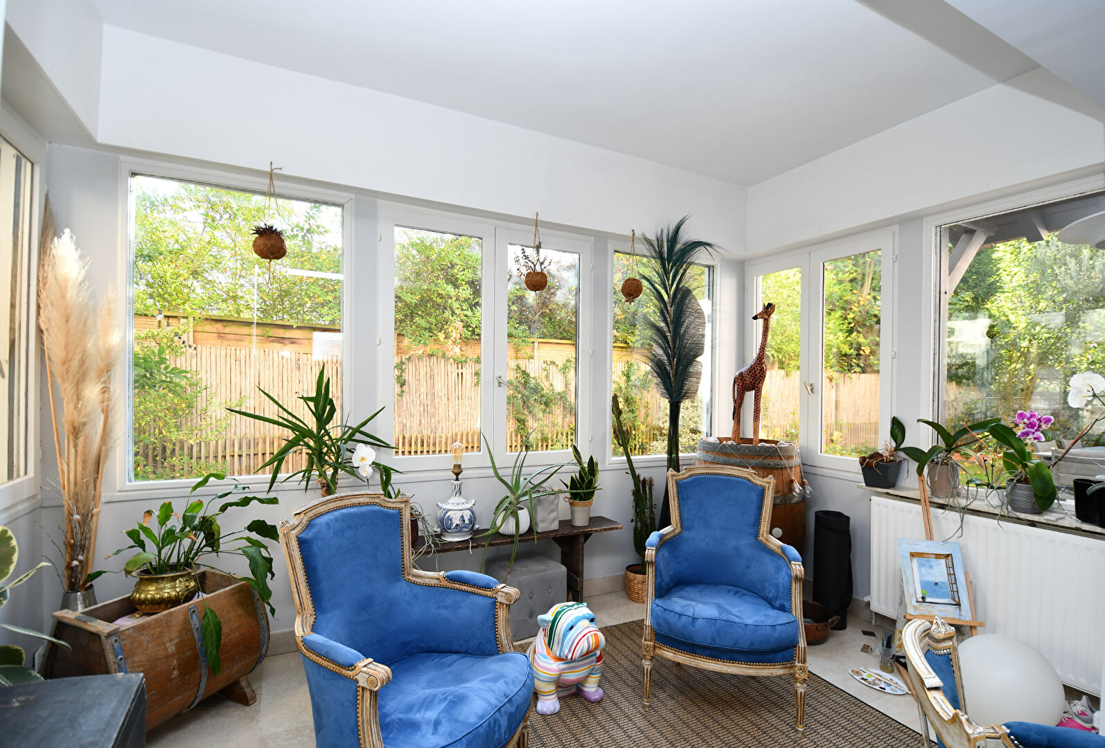 CHATOU, Maison ancienne pleine de charme de 143 m² au calme absolu, sans vis-à-vis à 12 mn RER