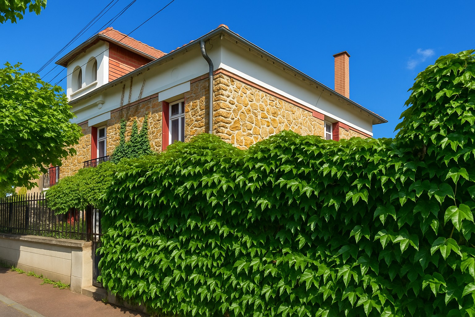 Maison familiale de caractère , Triangle d&rsquo;Or des Bas de Chatou ,7 chambres 590 m² de terrain