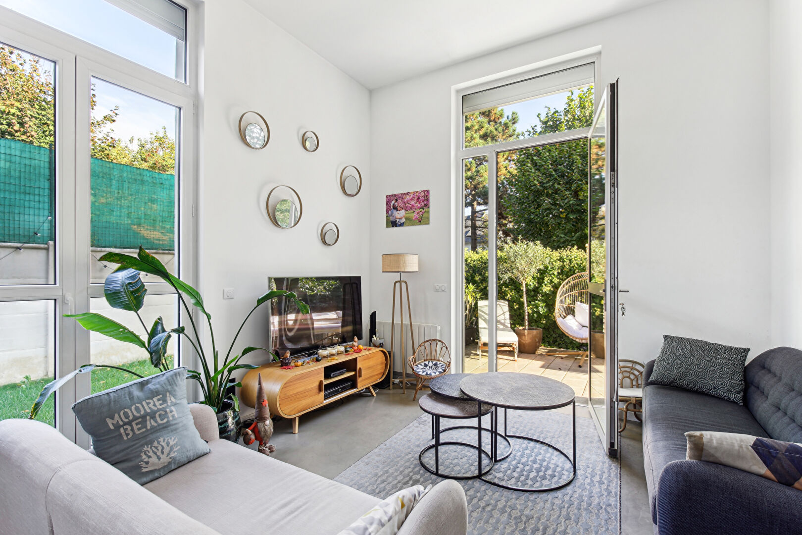 Appartement situé à CHATOU avec 3 chambres de 98 m2 avec jardin de 100 m² à 10 mn du RER