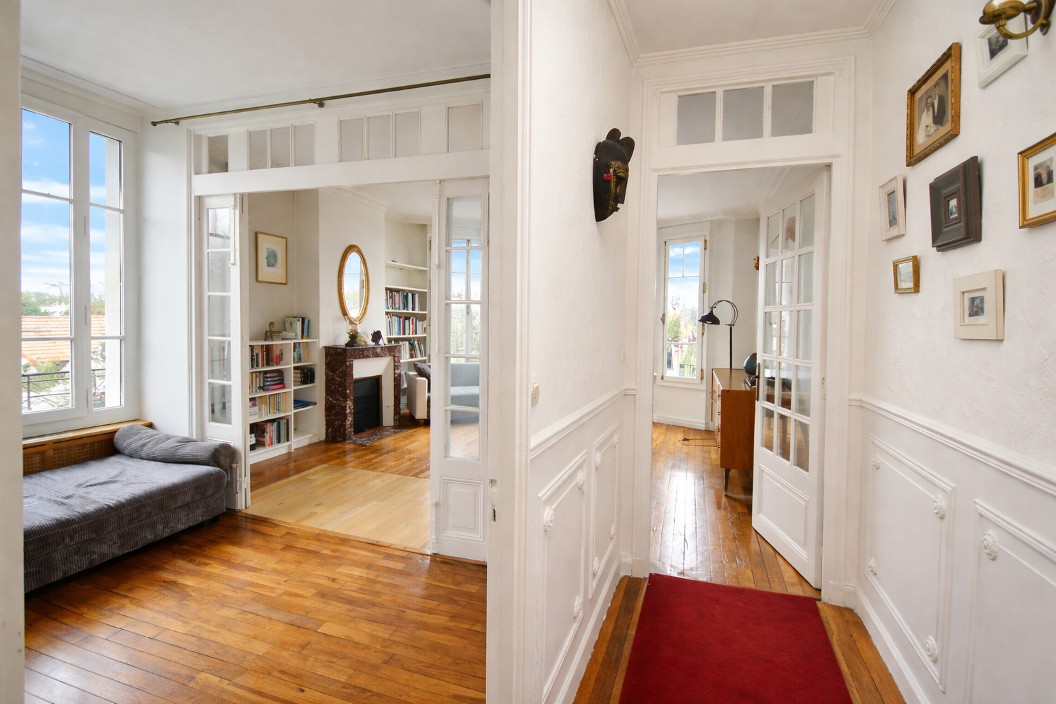 LE VESINET – IMMEUBLE DE CHARME DE 1920 – APPARTEMENT 3 PIECES 60 M² 59.70 m2 – 7 MN RER