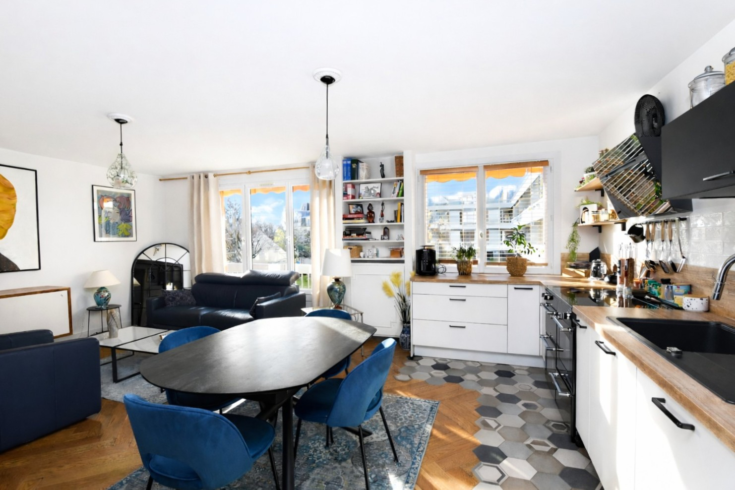 CHATOU appartement 3 pièces de 77 m² avec 2 chambres