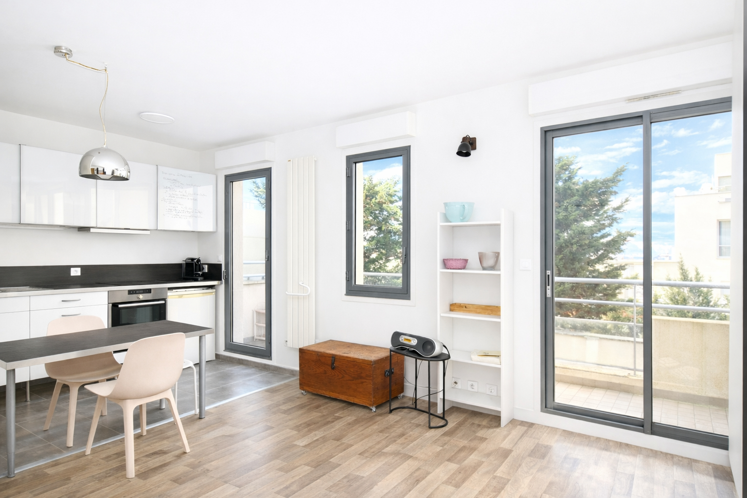 CROISSY SUR SEINE – STUDIO DE 28.45 M2  – RESIDENCE RECENTE – ASCENSEUR – 12 MN RER – 3 MN DU CENTRE VILLE