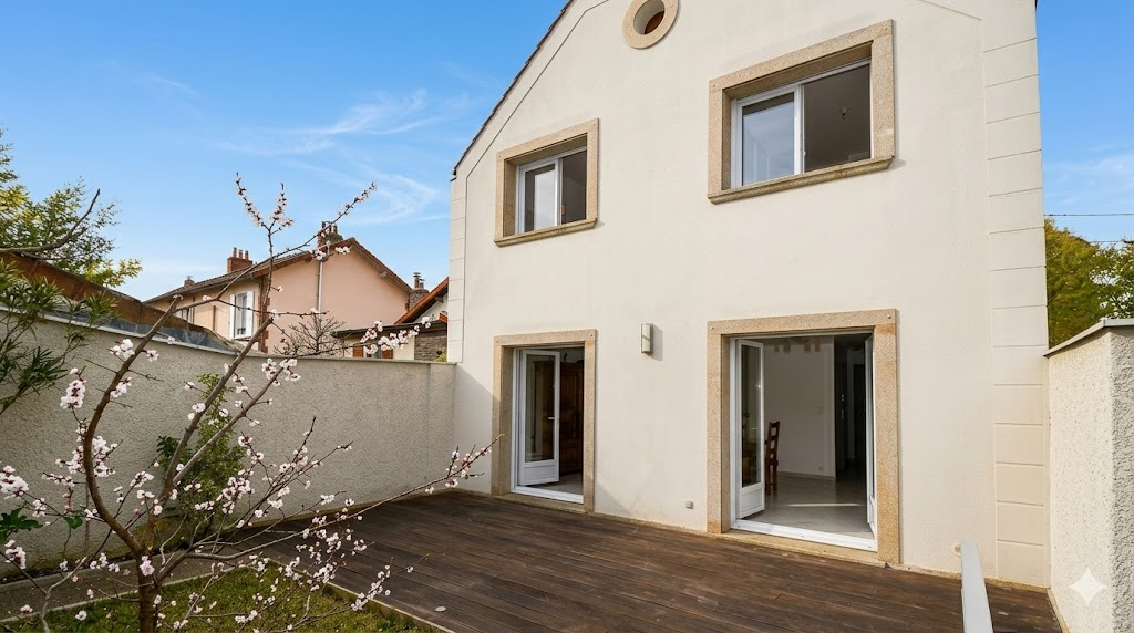 CHATOU – MAISON DE 2010 – 3 CHAMBRES – TERRAIN 186 M² – LUMINEUSE ET CALME – SOUS-SOL TOTAL