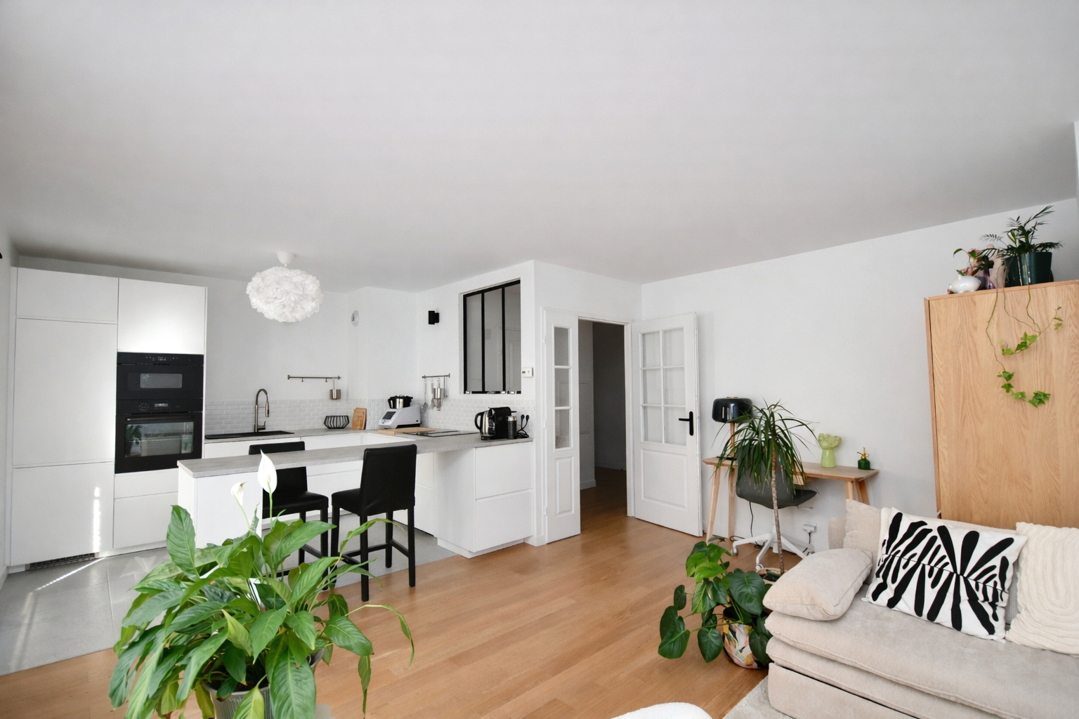 Appartement 3 pièces, 2 chambres de 70m² dans l&rsquo;hyper centre de Chatou