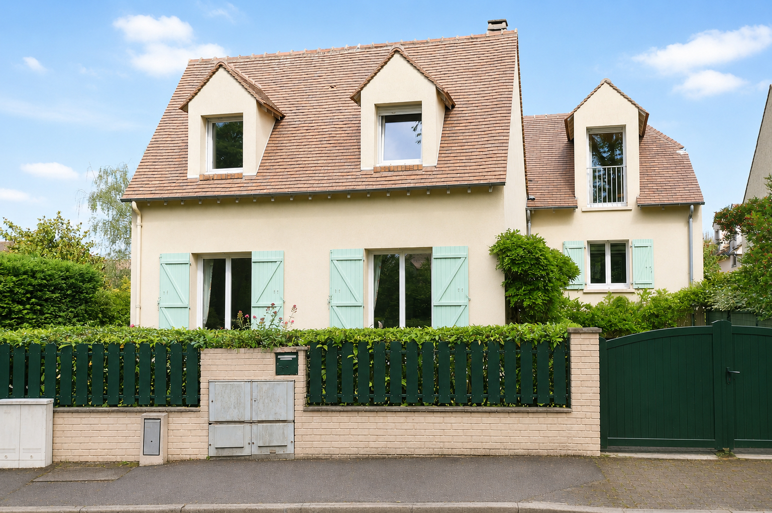 CHATOU, maison de 188 m² au sol et 163m² habitable sur un terrain 477 m²