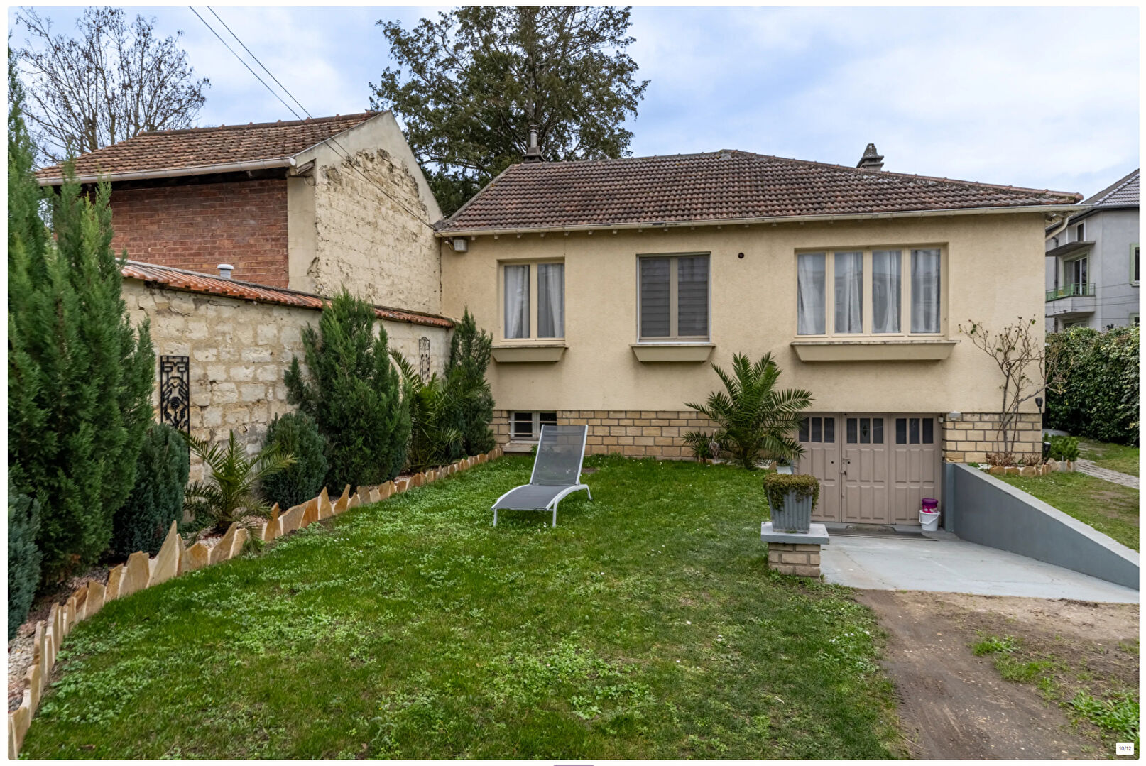 BAS DE CHATOU – MAISON DE 74 M² – GROS POTENTIEL – TERRAIN 634 M²