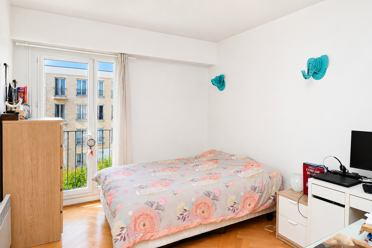 BAS DE CHATOU – 7 MN RER – APPARTEMENT 2 CHAMBRES – 69 M² – CAVE ET PARKING