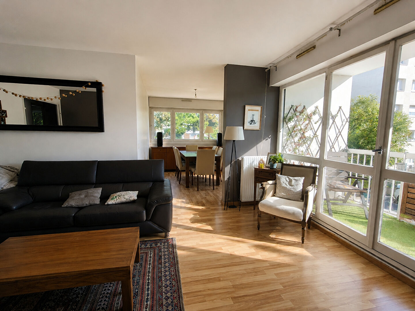 CHATOU Appartement 4 pièces de 77 m² avec baclcon