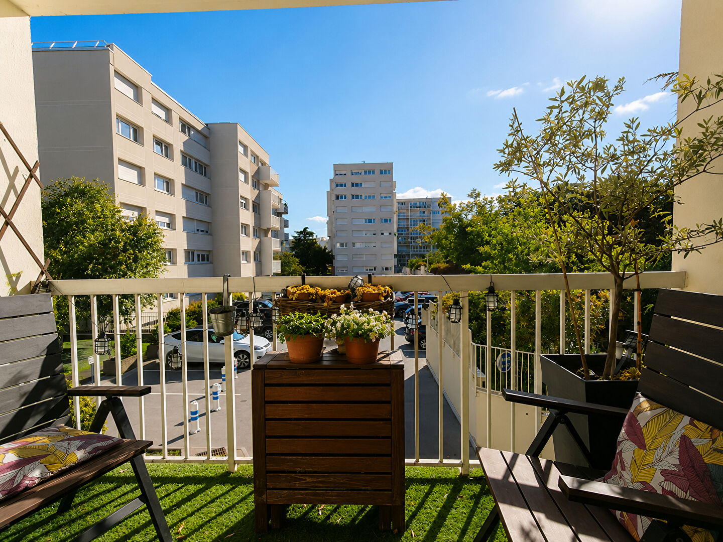 CHATOU Appartement 4 pièces de 77 m² avec baclcon