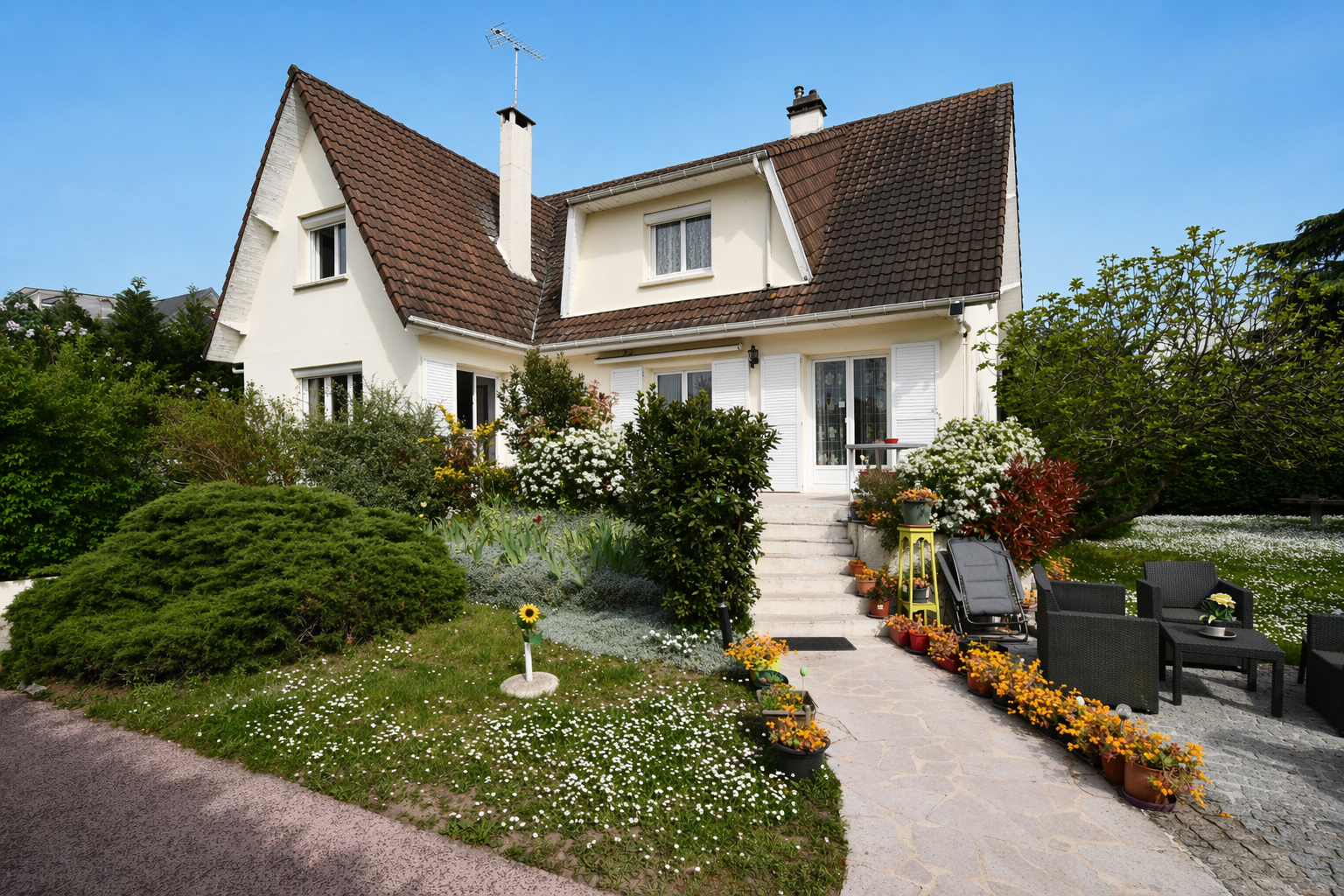 CROISSY SUR SEINE maison familiale d&rsquo;environ 191 m² avec 7 chambres