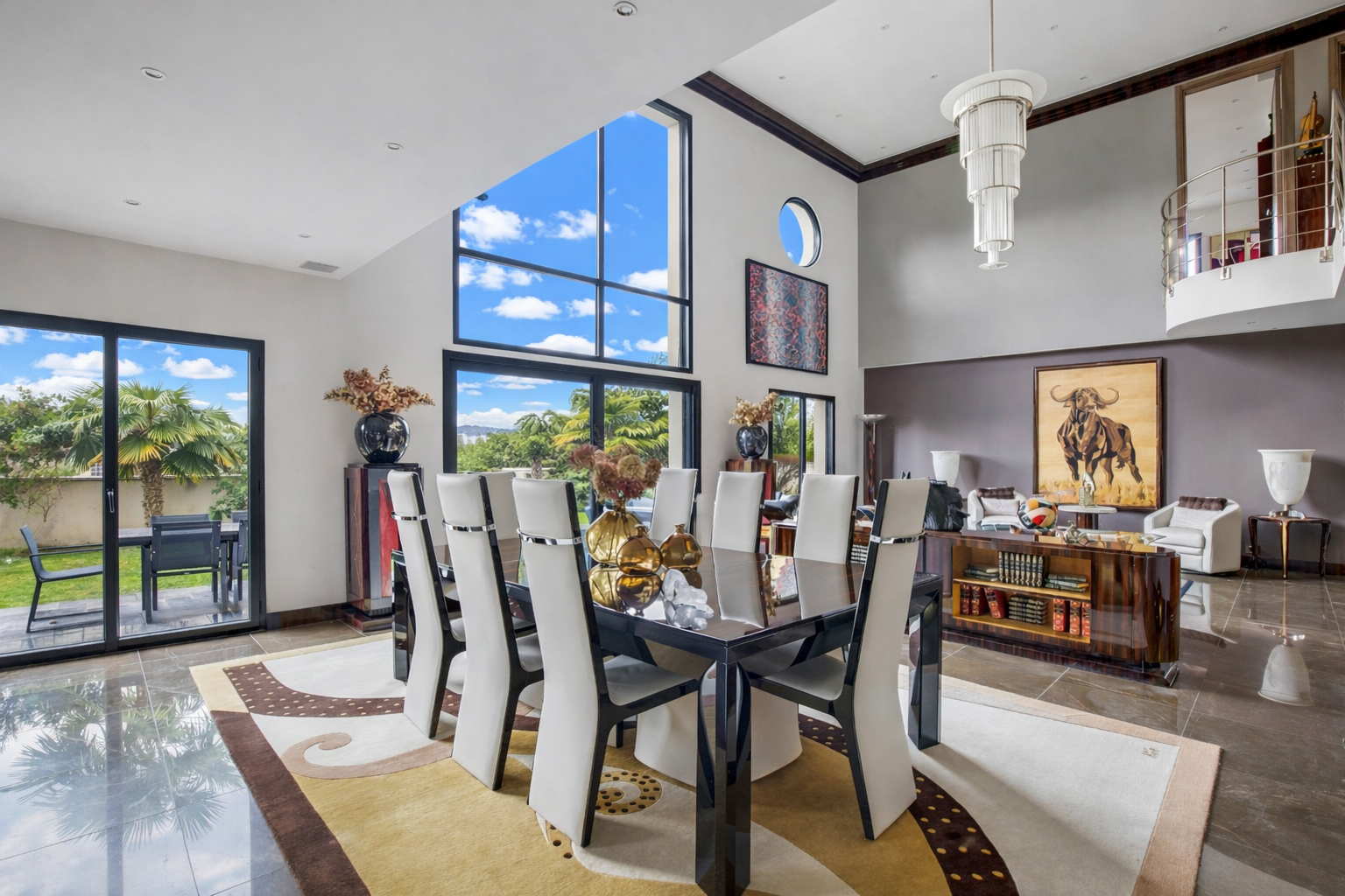 MAISON CONTEMPORAINE DE 236 M² – TERRAIN  984 M² – LUMINEUSE – AU  CALME- PROCHE COMMERCES ET ECOLES