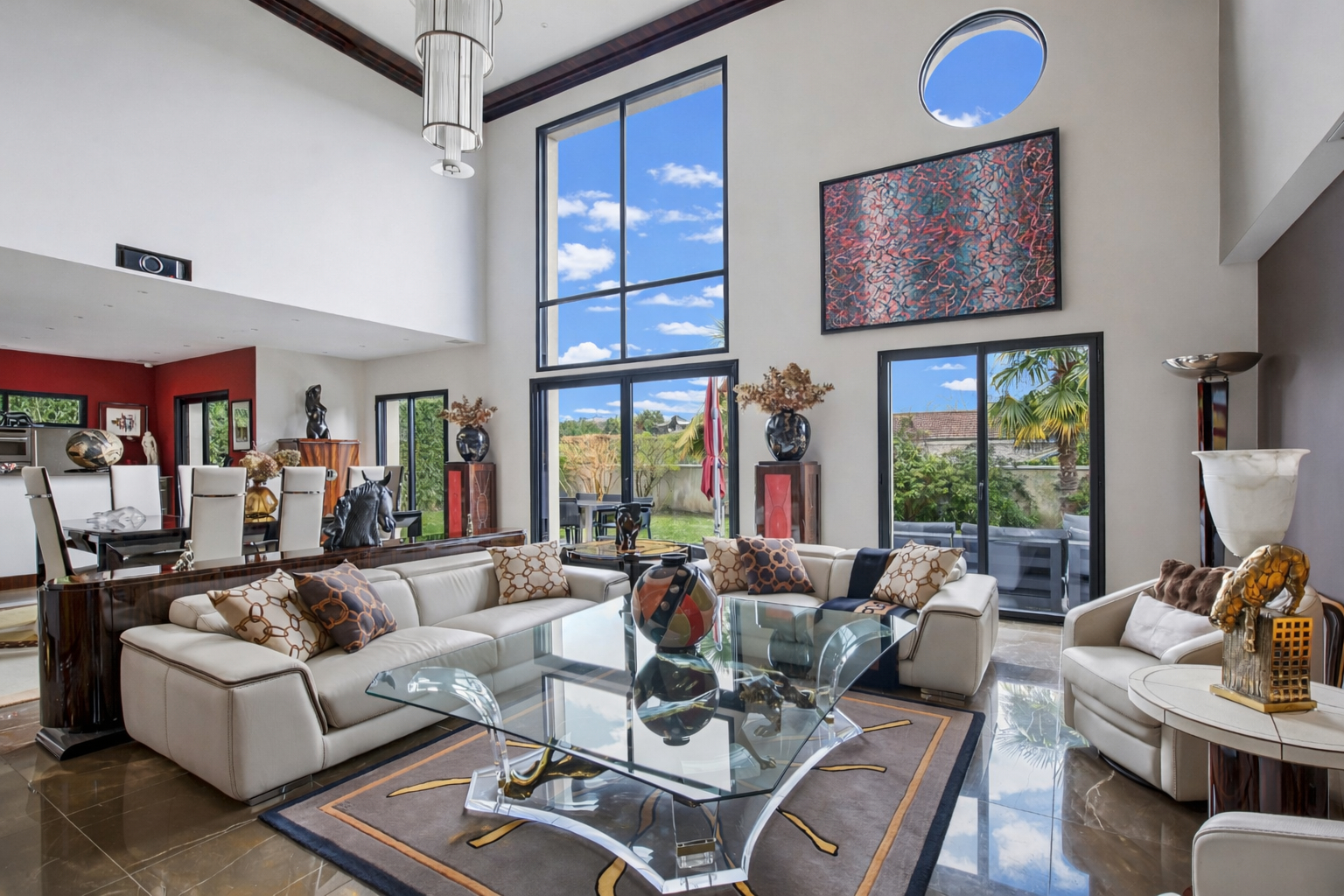 MAISON CONTEMPORAINE DE 236 M² – TERRAIN  984 M² – LUMINEUSE – AU  CALME- PROCHE COMMERCES ET ECOLES