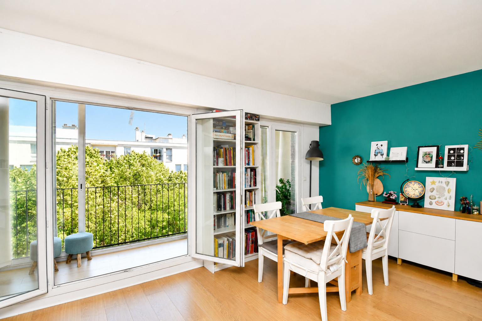 BAS DE CHATOU – 7 MN RER – APPARTEMENT 2 CHAMBRES – 69 M² – CAVE ET PARKING