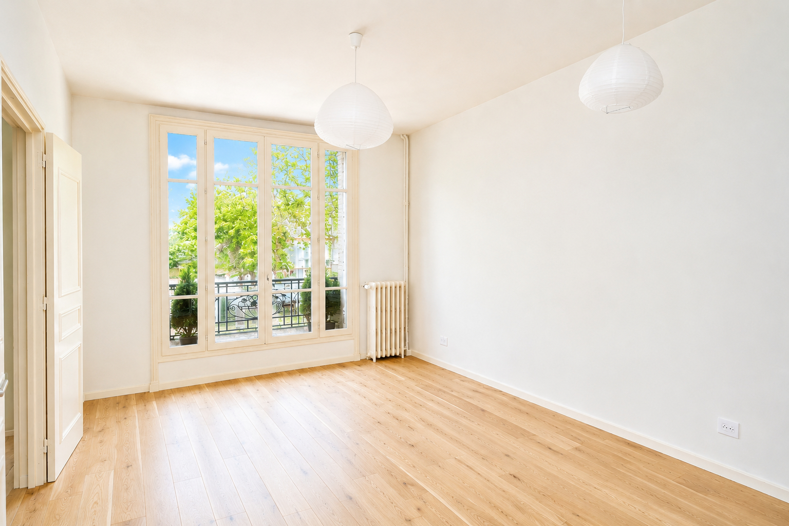 LE VESINET CENTRE – 5 MN RER – APPARTEMENT 82 m²  CLIMATISE – 2 CHAMBRES – CAVE
