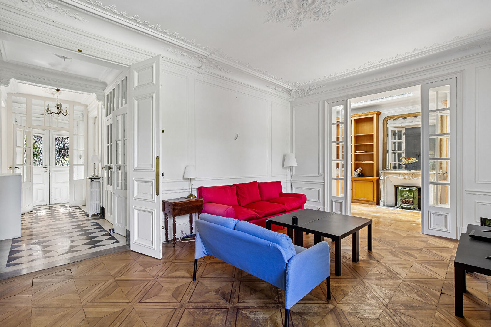 BAS DE CHATOU – TRIANGLE D&rsquo;OR – HOTEL PARTICULIER NAPOLEON III – TERRAIN 2031 M²