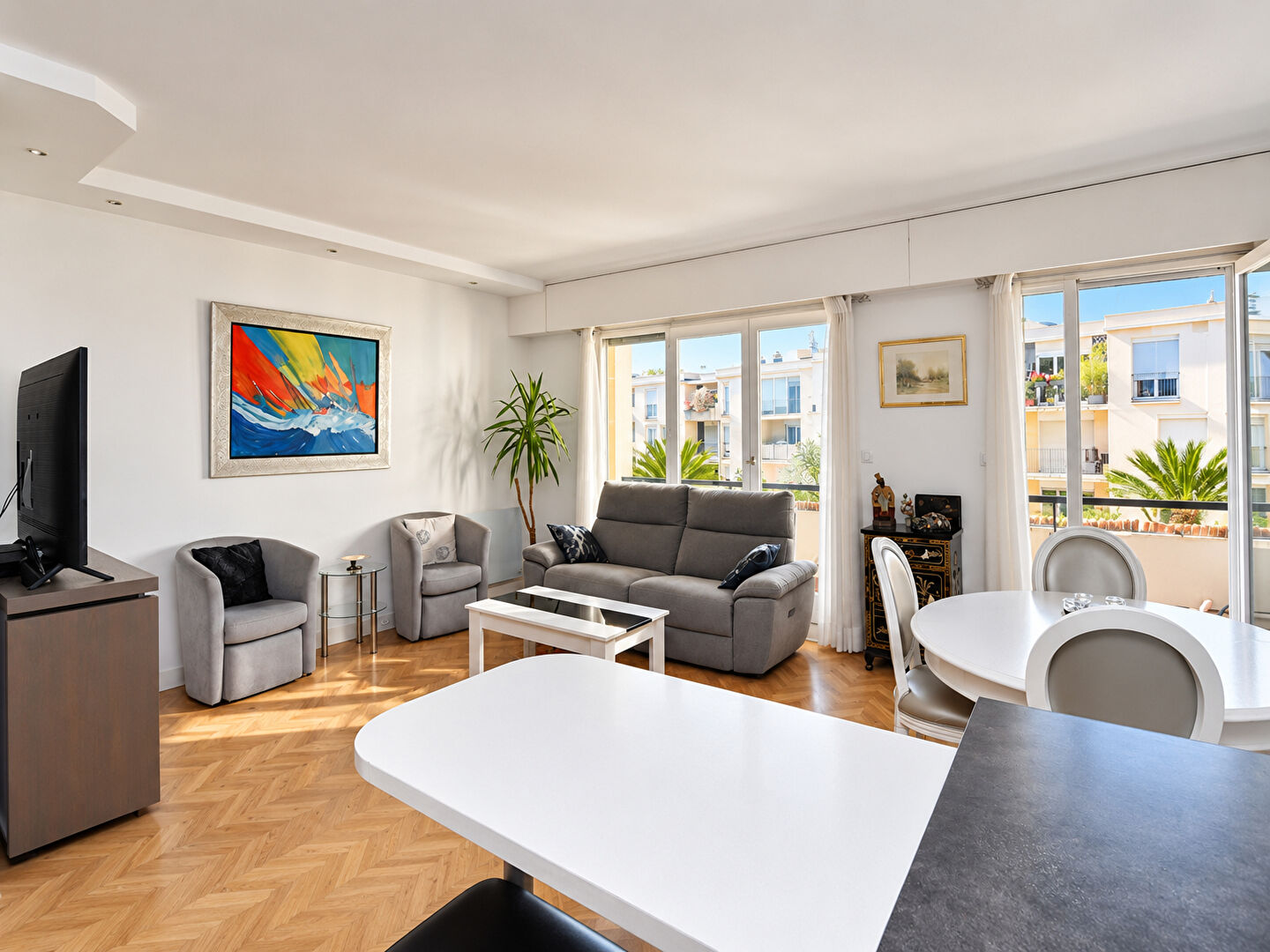 BAS DE CHATOU – 7 MN RER – APPARTEMENT 2 CHAMBRES – 68 M² – CAVE ET PARKING
