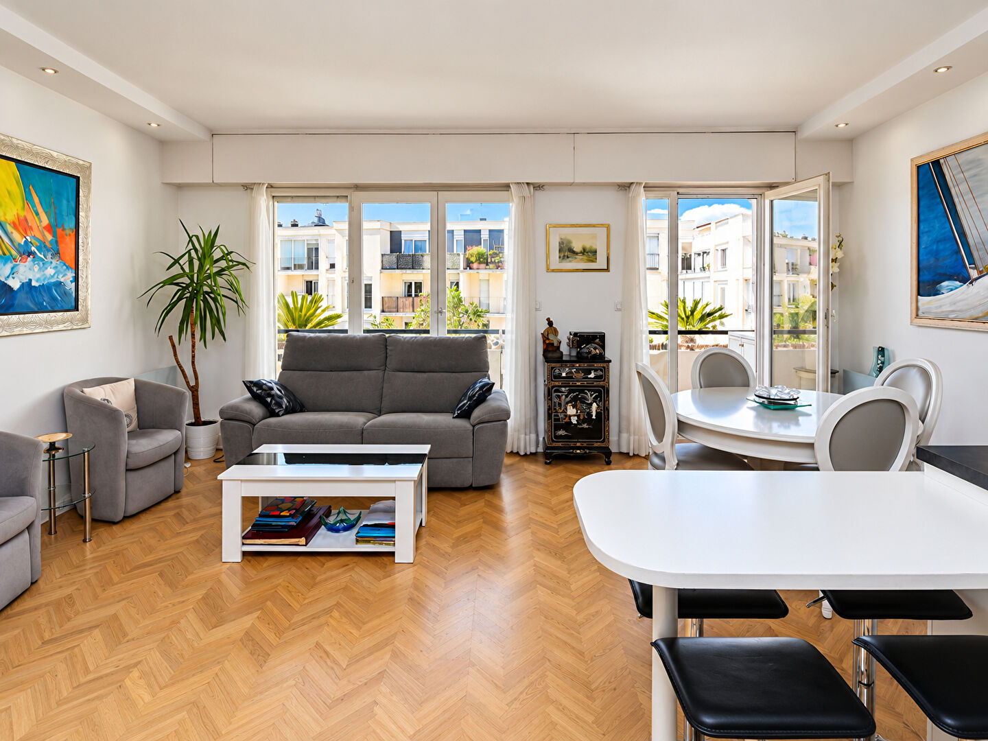 BAS DE CHATOU – 7 MN RER – APPARTEMENT 2 CHAMBRES – 68 M² – CAVE ET PARKING