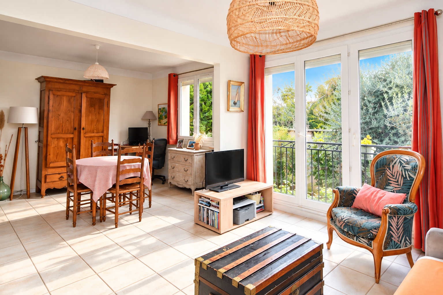EXCLUSIVITE à CHATOU  MAISON LUMINEUSE AU CALME ABSOLU  4 CHAMBRES, JARDIN ET GARAGE
