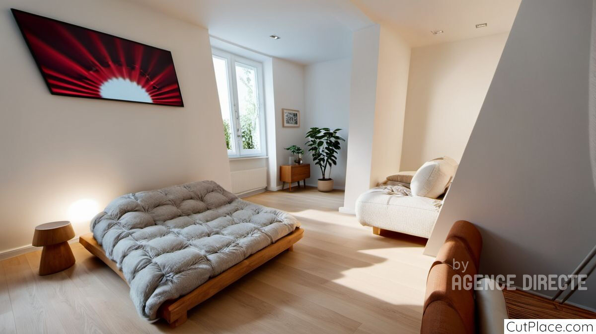 Photo T1 bis lumineux au calme près de la gare de Nantes image 5/6