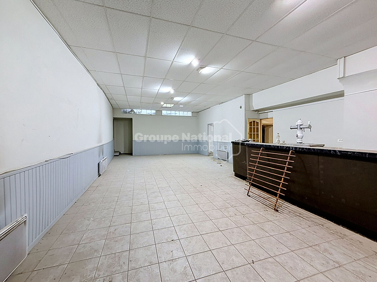 Appartement 64m² + local commercial 78 m2