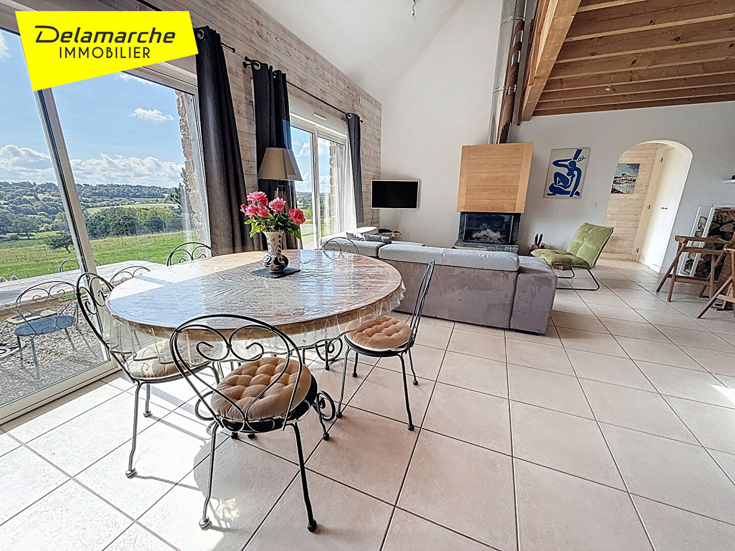 Photo À VENDRE  Propriété  vue dégagée à 180° sur la vallée du Thar image 4/6