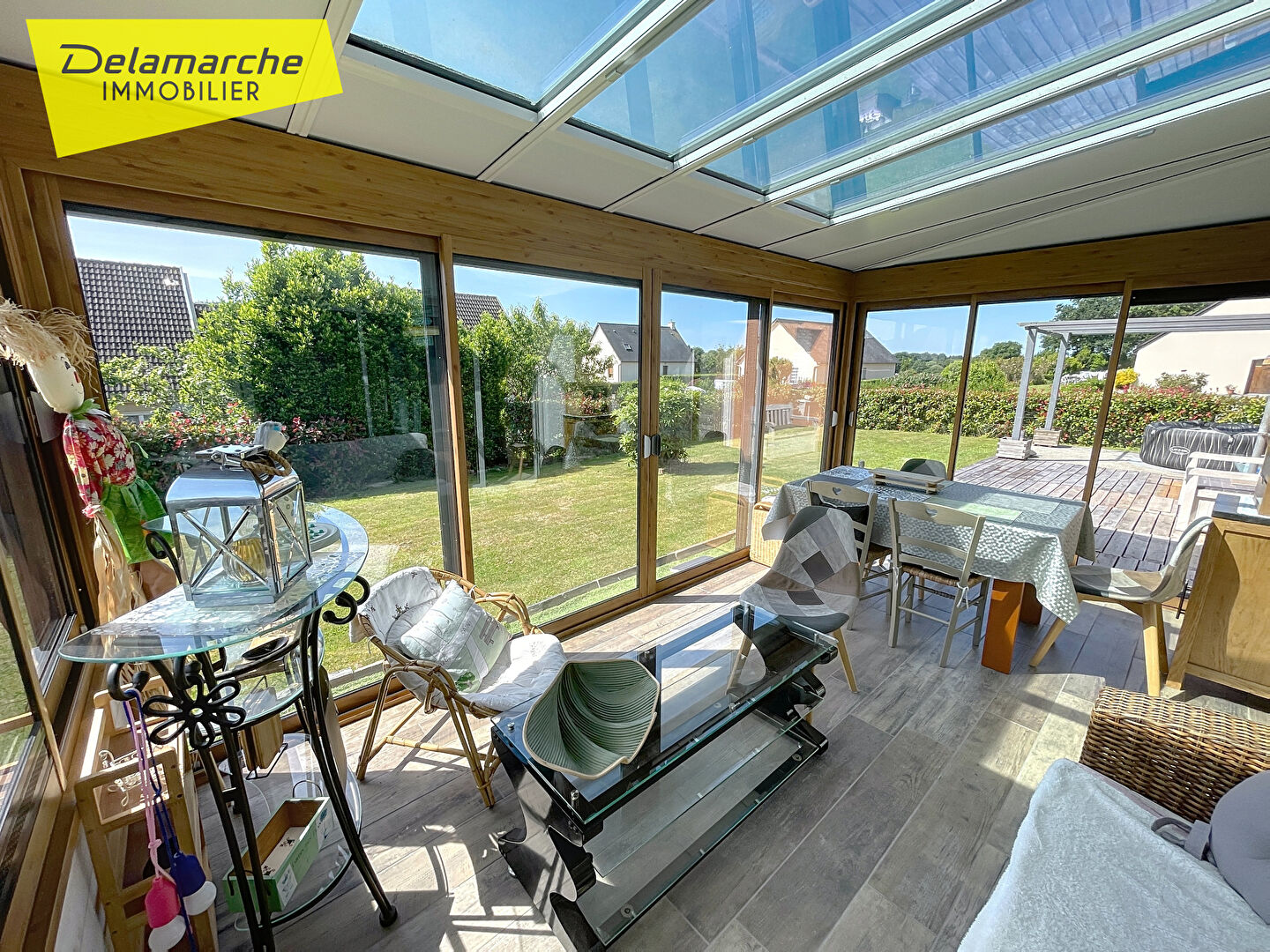 Agence immobilière de Delamarche Immobilier - Delamarche Immobilier - Hauteville Sur Mer