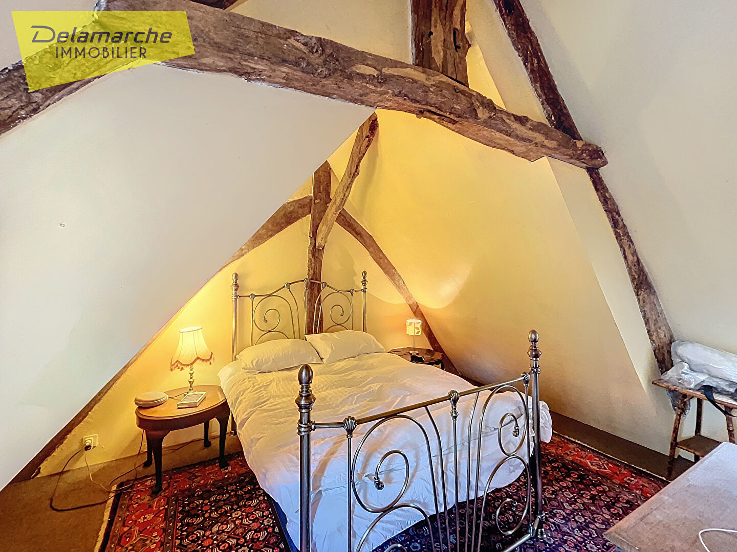 Photo EXCLUSIVITE Sourdeval (50150)ancien Moulin rénové en pleine nature 5 pièces  sur env. 1ha de terrain boisé. image 5/6