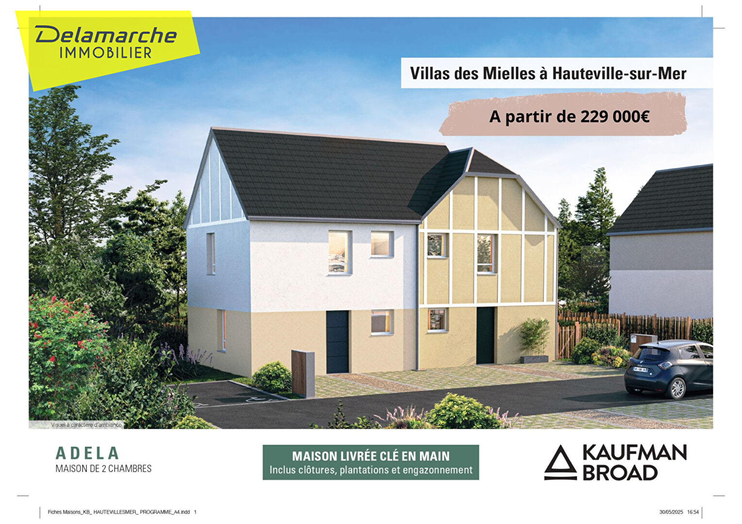 ADELA maison neuve avec deux chambres FRAIS DE NOTAIRE OFFERTS !