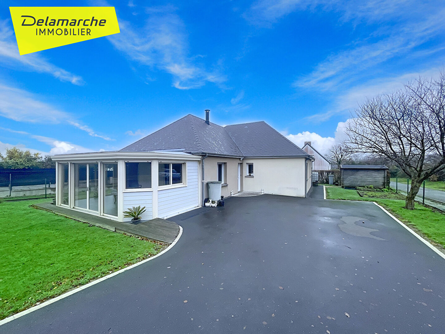 A vendre une maison de plain-pied à Coudeville Sur Mer