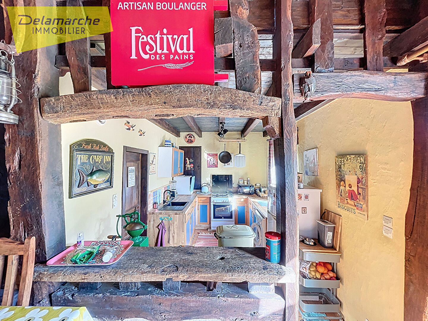 Photo Ensemble immobilier  maison et gîte  beau potentiel locatif  dépendance et terrain d'env. 6280m². image 3/6